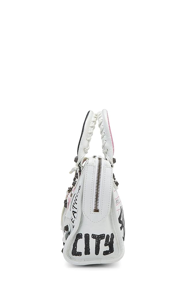 バッグ BALENCIAGA Graffiti city bag white Balenciaga Graffiti City Bag – JuneBugs Vintage Luxury